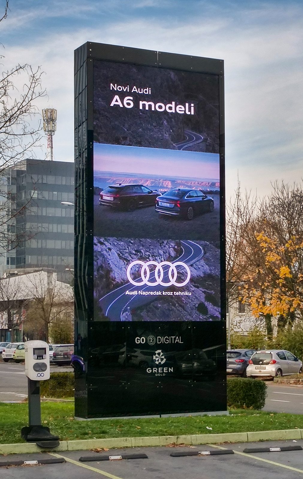 Prikaz digitalnog billboard-a