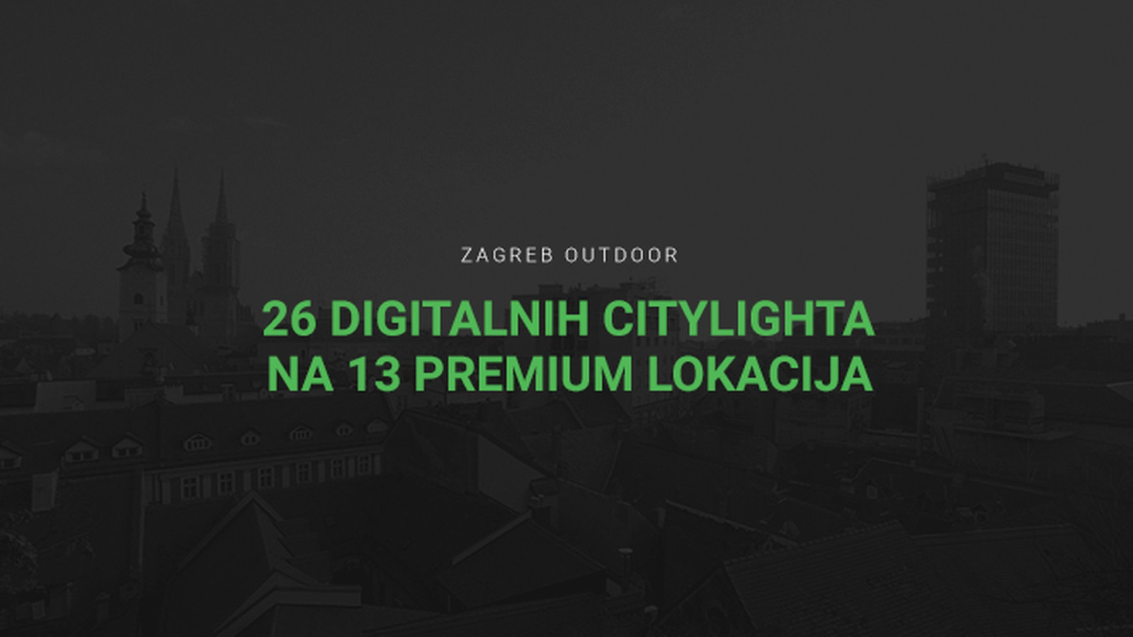 Najava Zagreb outdoor