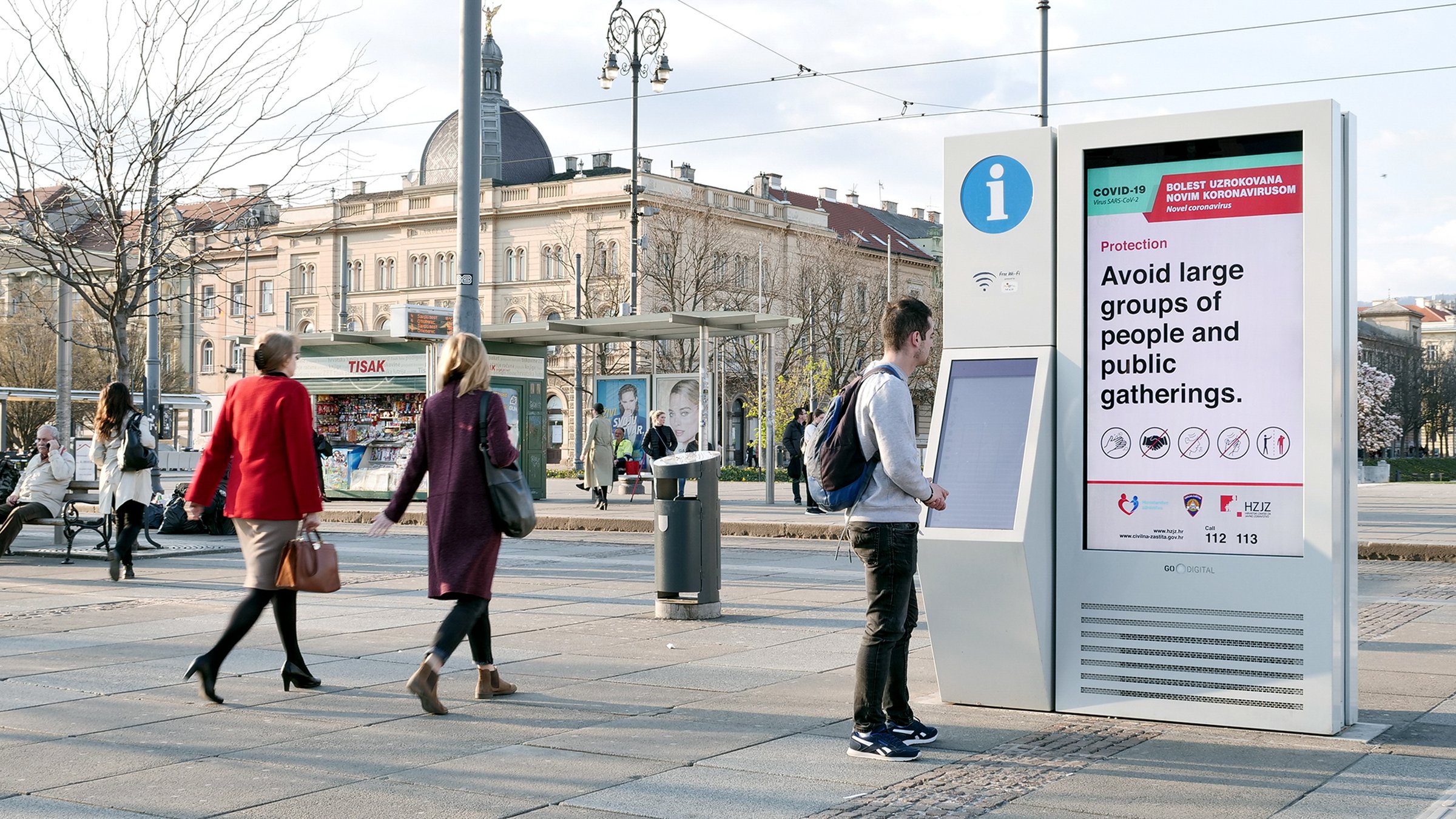 Ustupili smo oglasne površine nadležnim vladinim tijelima