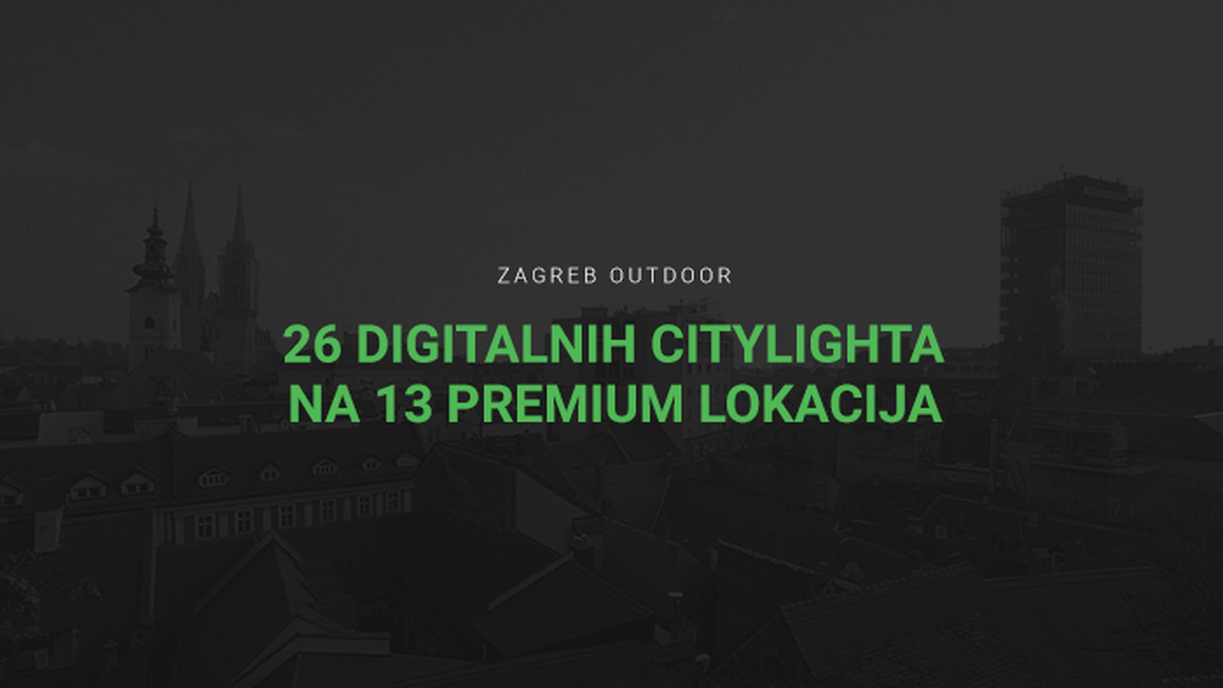 Najava Zagreb outdoor